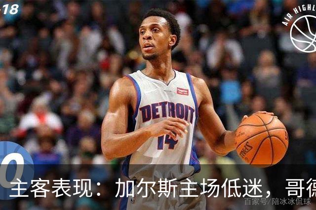 主客表现：加尔斯主场低迷，哥德堡客场火热