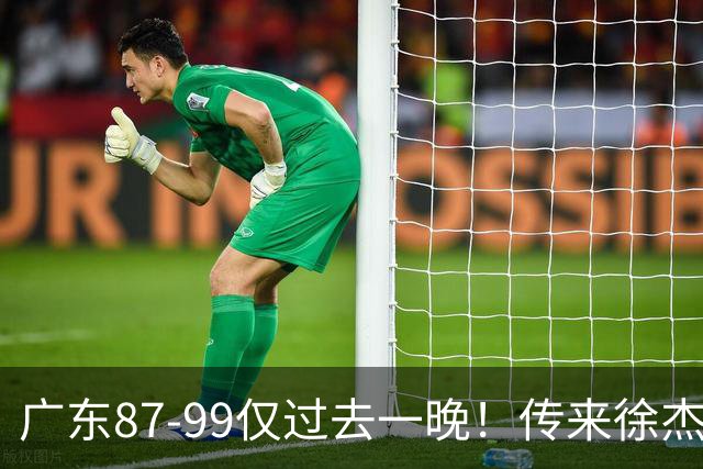广东87-99仅过去一晚！传来徐杰、亚帅的重要消息，杨鸣说得很实在