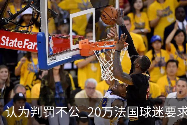 认为判罚不公 20万法国球迷要求世界杯决赛重赛