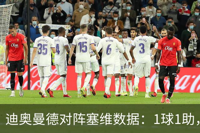 迪奥曼德对阵塞维数据：1球1助，5次过人3次成功+2次抢断